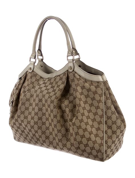 gucci canvas sukey bag|gucci large sukey bag.